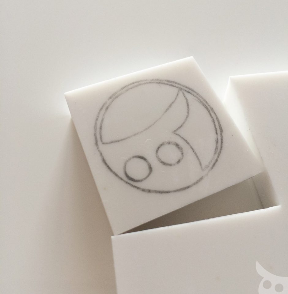 Rubber Stamp-Step 3a