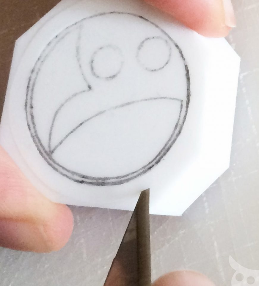 Rubber Stamp-Step 5a